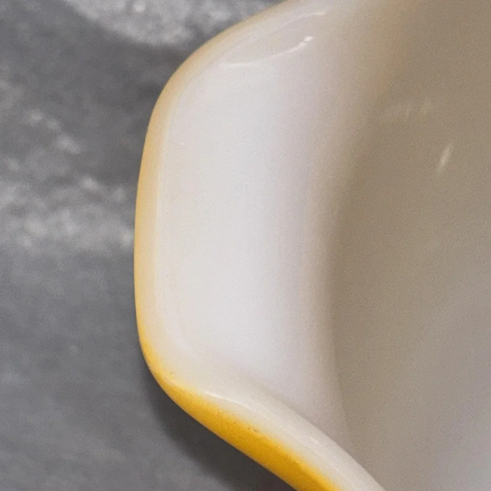 Vintage Anchor Hocking ORANGE‎ Fire King Cinderella Mixing Bowl 8.5 In RARE EUC